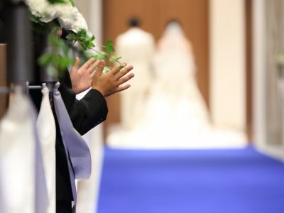 結婚式チャペル内